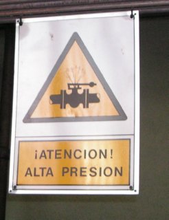X ALTA PRESION  CIRCULACION URBANA EMPRESA